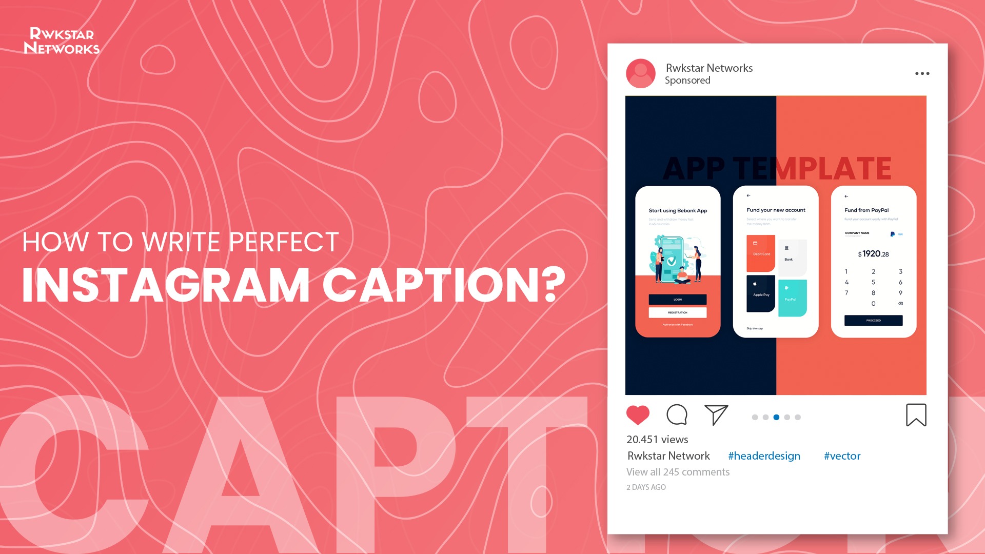 how to write perfect instagram caption