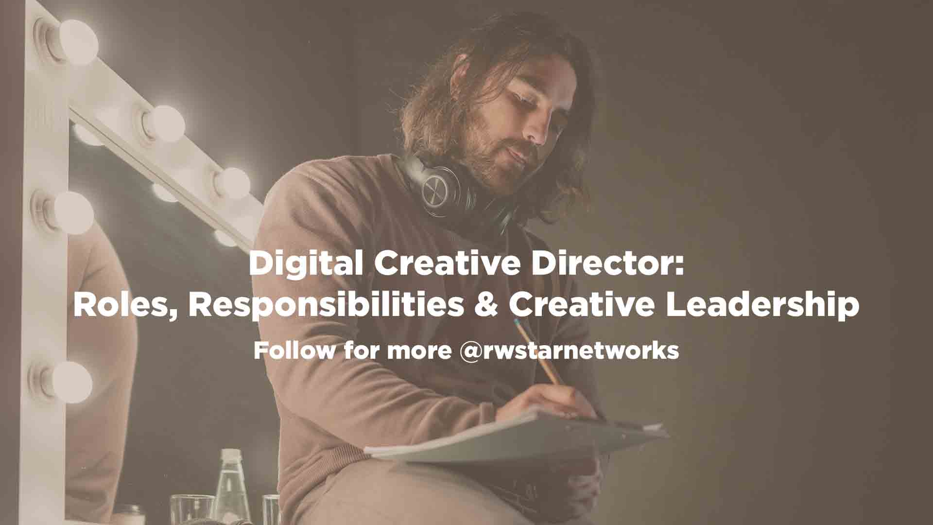 Digital Creative Director leading a creative team and defining brand strategy